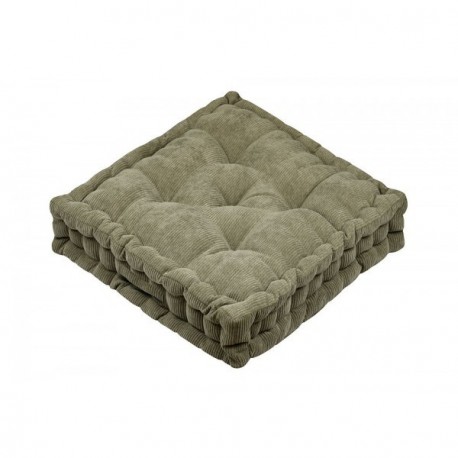 Coussin de sol DANDY kaki 45x45x10cm