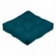 Coussin de sol STOF HAWAI Outdoor pétrole 60x60x12cm