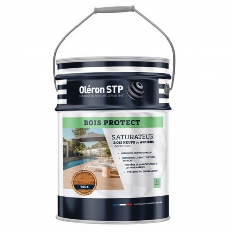TECHNIMA Oléron Saturateur Bois Protect teck 5L