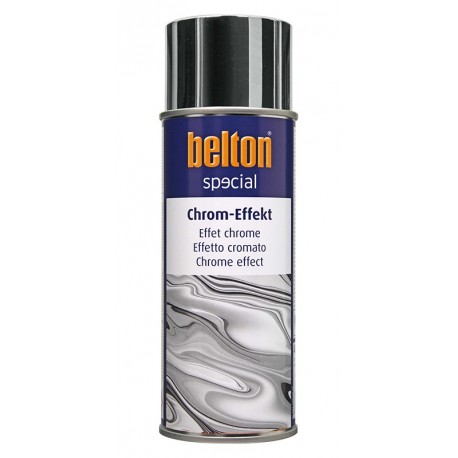 Peinture BELTON Effet Chrome Brillant 400ml