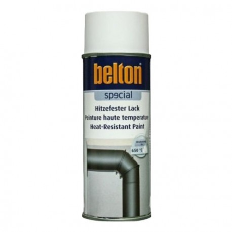 Peinture BELTON Haute Température blanc 400ml