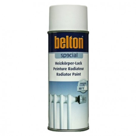 Peinture BELTON Radiateur max 80°C blanc 400ml