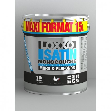 Peinture Satin Blanc LOXXO INNOVA 15L maxi format