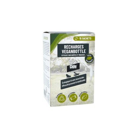 K-OCIDE Recharge d'attractif pour Piège Mouches & Guêpes 5X20G
