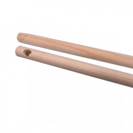 Manche à balai bois cantonnier REMUE MENAGE 140cm D28cm