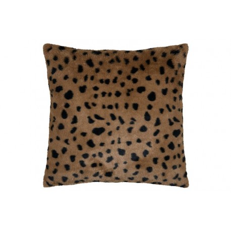 Coussin STOF FAUVES moka 45x45cm