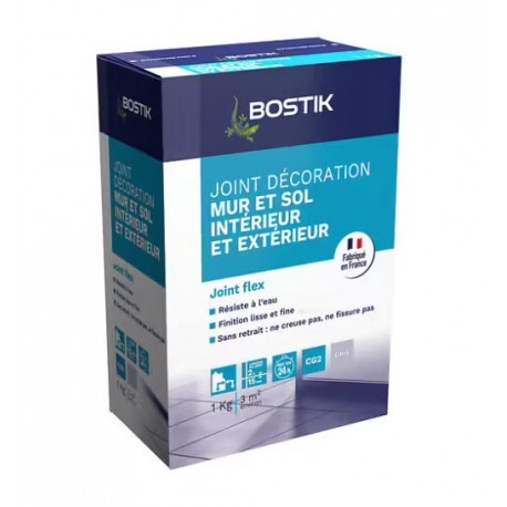 Joint déco BOSTIK gris 1kg