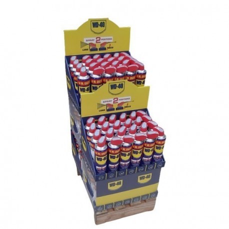 Box de 120x(400ml+40ml) WD-40 Lubrifiant double position