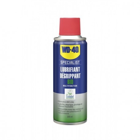 Lubrifiant dégrippant BIO WD40 200ml