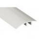 Seuil dénivelé ROMUS Design clip 2,70m 3361 alu incolore