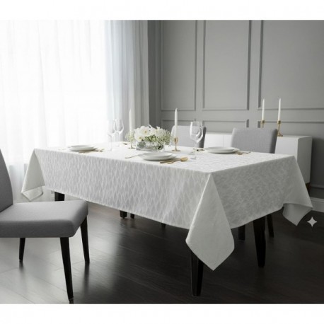 Toile cirée déco ACCESS DECO Théophile nacre RL de 140cmx20m