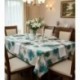 Toile cirée déco ACCESS DECO Vahina blanc RL de 140cmx20m