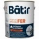Peinture spécial fer brillant BATIR gris clair ral 7035 2L