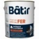Peinture spécial fer brillant BATIR noir ral 9005 2L