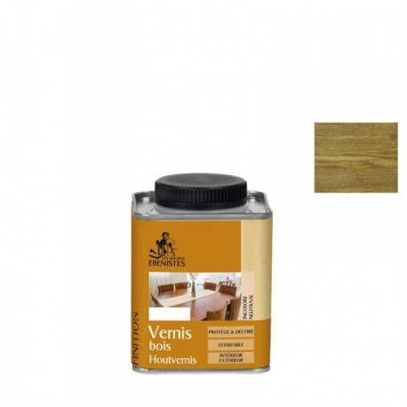 Vernis bois LES ANCIENS EBENISTES brillant chêne foncé 250ml