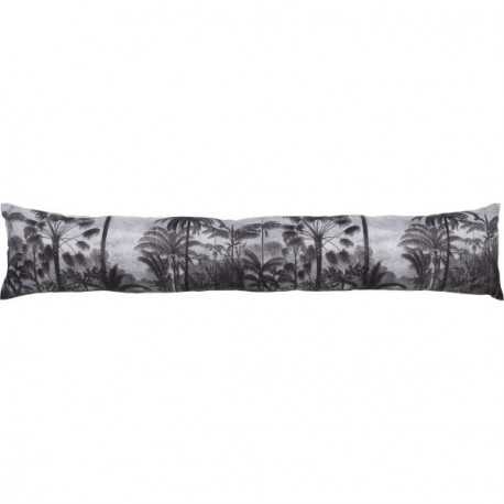 Boudin de porte simple bande agrippante LUANCE Palma Blanc 80cm