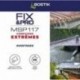 Colle BOSTIK FIXPRO MSP117 conditions extrêmes blanc 150ml