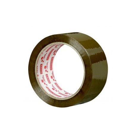 Adhésif d'emballage SCHULLER PVC brun 66mx50mm