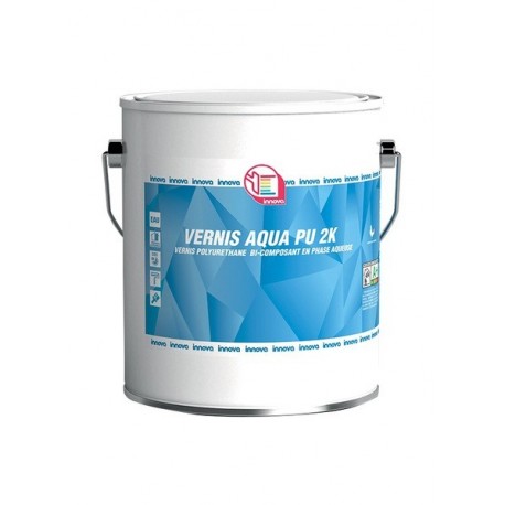 Vernis INNOVA Aqua PU 2K satin incolore 3L