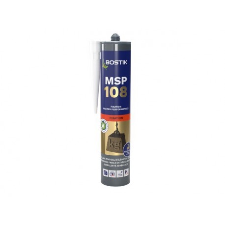 Mastic BOSTIK MSP 108 blanc 290ml