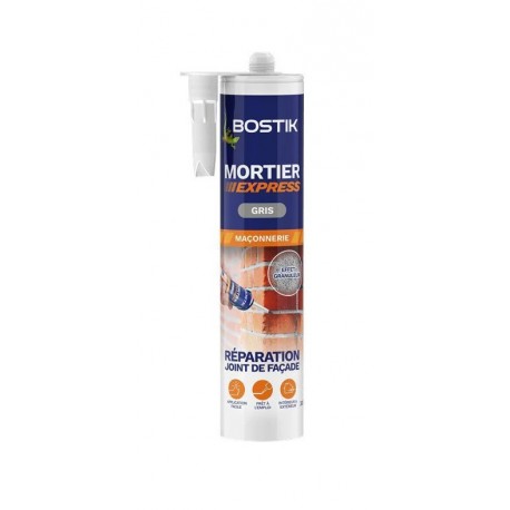 Mortier express BOSTIK 300ml gris