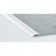 Seuil multi-niveaux ROMUS adhésif alu incolore 2,70m