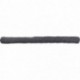 Boudin de porte simple bande agrippante LUANCE Velours Gris 80cm