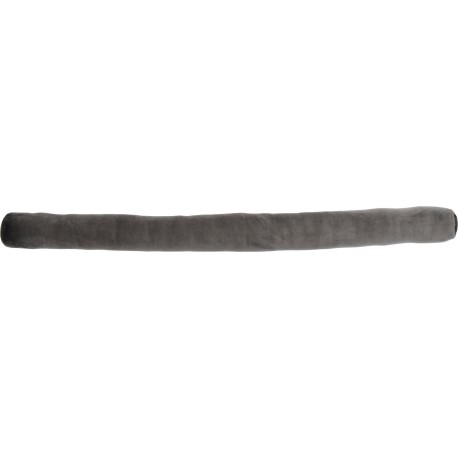 Boudin de porte double velours cotele extra-large beige LUANCE 80cm