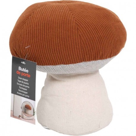 Butée de porte LUANCE Champignon Marron