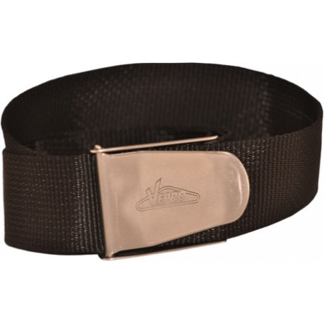 Ceinture VEPRO nylon noir 40mm boucle inox