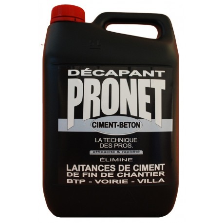 Décapant ciment et béton PRONET 5L