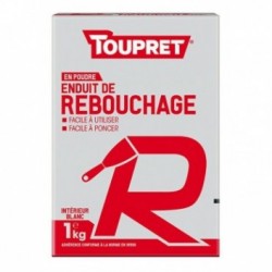 TOUPRET Basique & Chantiers Enduit pour reboucher R poudre