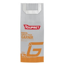 Enduit pour garnir G poudre TOUPRET gamme Basique & Chantiers 5kg