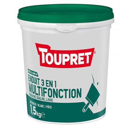 Touprelex® Enduit Allégé de Rebouchage - Enduit Extérieur - Toupret